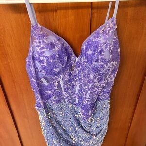 Purple Sequin Dress NWT